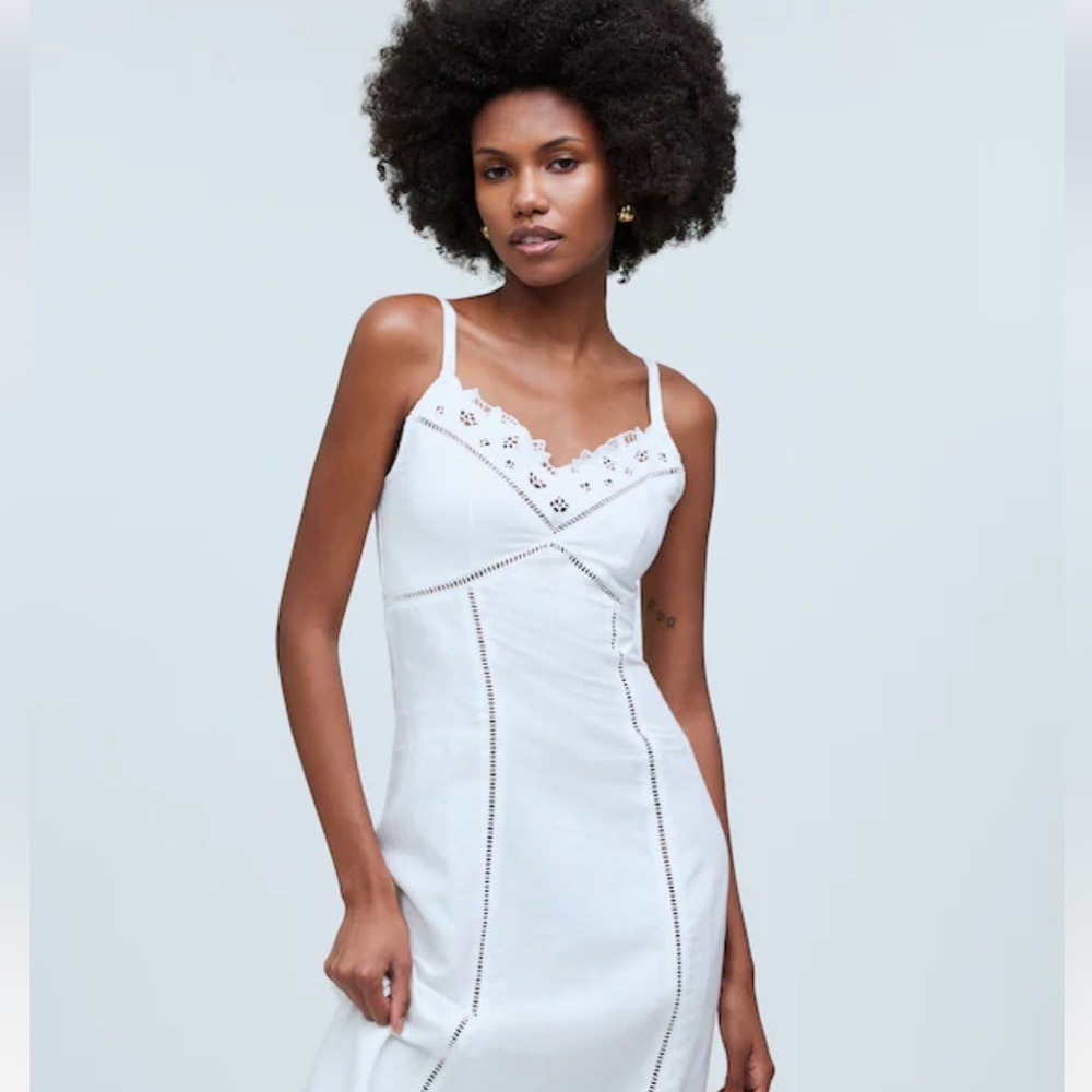 New - Madewell Sweetheart Midi Dress